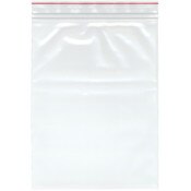 Minigrip Red Line 9" x 12" (Pack of 50), 6 Mil Industrial Duty Double Zipper Reclosable Plastic Bags