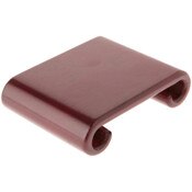 Plymor Red Scroll Wood Veneer Footed Display Base, 4" W x 3" D x 1" H (3.25" x 2.875" Display Area)