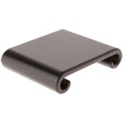 Plymor Black Scroll Wood Veneer Footed Display Base, 5" W x 4" D x 1.125" H (4" x 3.75" Display Area)