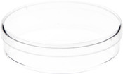 Pioneer Plastics Clear Small Round Plastic Container, 2.75" W x 0.625" H