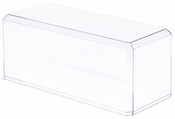 Pioneer Plastics 355C-UV Clear Acrylic Display Case for 1:18 Scale Cars (UV Resistant), 13" W x 5.5" D x 5" H (Mailer Box)