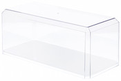 Pioneer Plastics 576CD-UV Clear Acrylic Display Case for Large 1:18 Scale Cars (Mirrored, UV Resistant), 15.5" W x 7" D x 6" H (Mailer Box)