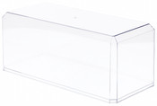 Pioneer Plastics 576C Clear Acrylic Display Case for Large 1:18 Scale Cars, 15.5" W x 7" D x 6" H (Mailer Box)