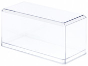 Pioneer Plastics 084C-UV Clear Acrylic Display Case for 1:32 Scale Cars (UV Resistant), 8" W x 3.75" D x 3.5" H (Mailer Box)