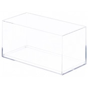 Pioneer Plastics 083C-UV Clear Plastic Display Case for 1:32 Scale Cars (UV Resistant), 8" W x 3.75" D x 3.5" H (Mailer Box)