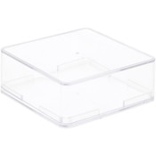Pioneer Plastics 133C Clear Plastic Hockey Puck Display Case, 2.875" W x 2.875" D x 1.0625" H
