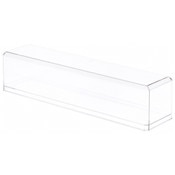 Pioneer Plastics 633C-UV Clear Plastic Display Case for 1:64 Scale Trucks (UV Resistant), 15.625" W x 3.5" D x 3" H (Mailer Box)