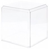 Pioneer Plastics 1010C-UV Clear Plastic Display Case (UV Resistant) for Basketballs, Soccer Balls, and Baseball Gloves, 9.75" W x 9.75" D x 9.625" H