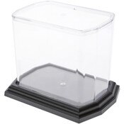 Pioneer Plastics Clear Plastic Desktop Aquarium with Base, 5.75" W x 3.75" D x 5" H