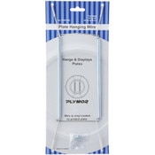 Plymor Stainless Steel Wall Mountable Plate Hanger, 11" H x 3.5" W x 0.5" D (For Plates 14" - 20")