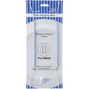 Plymor Stainless Steel Wall Mountable Plate Hanger, 11" H x 3.5" W x 0.5" D (For Plates 14" - 20")