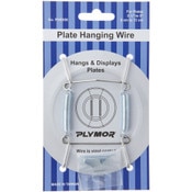 Plymor Stainless Steel Wall Mountable Plate Hanger, 3.125" H x 1.75" W x 0.5" D (For Plates 3.5" - 5")