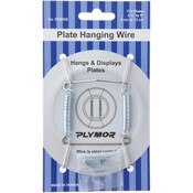Plymor Stainless Steel Wall Mountable Plate Hanger, 3.125" H x 1.75" W x 0.5" D (For Plates 3.5" - 5")