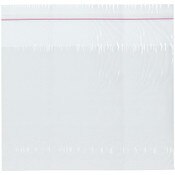 Plymor Polypropylene Resealable 1.25 Mil Clear 6" Sub Sandwich or Food Wraps Bag, 10" x 8" (Case of 1000)