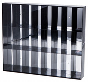 Protech AFSBM 24 Slot Acrylic Display Case for 3" - 4" Action Figures (Wall-Mount), 18" W x 15.25" H x 2.5" D