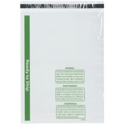 Plymor Ready to Ship 1.5 Mil Wicketed Poly Bags with Permanent Adhesive Strip and Suffocation Warning, 12" x 16" (Pack of 250)