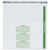 Plymor Ready to Ship 1.5 Mil Wicketed Poly Bags with Permanent Adhesive Strip and Suffocation Warning, 16" x 16" (Pack of 125)
