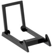 Gibson Holders MINI Adjustable Black Acrylic Display Easel, 2" W x 3.25" D x 2.25" H