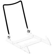 Gibson Holders 3PL Adjustable Black Wire and Clear Acrylic Display Easel, 3.875" W x 5.375" D x 5.25" H