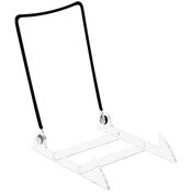 Gibson Holders 4PL Adjustable Black Wire and Clear Acrylic Display Easel, 3.875" W x 5.375" D x 6.25" H