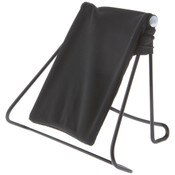 Fold & Go Tablet Stand Wire Display Easel for Electronic Devices, Black