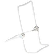 Gibson Holders 3C Adjustable White Wire Display Easel, 2.5" W x 4.375" D x 4.625" H