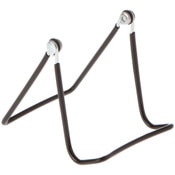 Gibson Holders 1A Adjustable Black Wire Display Easel, 3.25" W x 3.75" D x 3.625" H