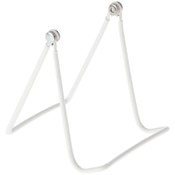 Gibson Holders 2A Adjustable White Wire Display Easel, 3.625" W x 4" D x 4.5" H
