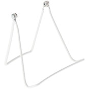 Gibson Holders 2AX Adjustable White Wire Display Easel, 5.5" W x 4" D x 5.25" H