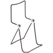 Gibson Holders 3DD Adjustable Black Wire 2-Tier Display Easel, 3.625" W x 3.75" D x 7.5" H