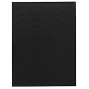 Plymor 12" x 15" (Pack of 100), Black 2 Mil Zipper Reclosable Plastic Bags