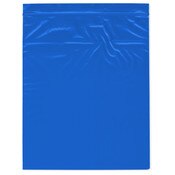 Plymor 10" x 12" (Pack of 100), Blue 2 Mil Zipper Reclosable Plastic Bags