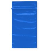 Plymor 2" x 3" (Pack of 100), Blue 2 Mil Zipper Reclosable Plastic Bags