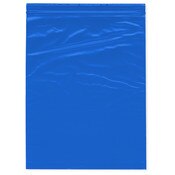 Plymor 8" x 10" (Pack of 100), Blue 2 Mil Zipper Reclosable Plastic Bags