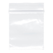 Plymor Zipper Reclosable Plastic Bags, 2 Mil, 1.5" x 1.5" (Pack of 100)