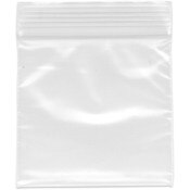 Plymor 2.5" x 2.5" (Pack of 100), 2 Mil Zipper Reclosable Plastic Bags