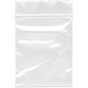 Plymor 2.5" x 3" (Pack of 100), 2 Mil Zipper Reclosable Plastic Bags