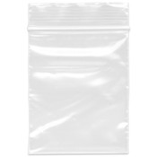 Plymor Zipper Reclosable Plastic Bags, 2 Mil, 2.5" x 3" (Pack of 100)