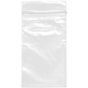 Plymor Zipper Reclosable Plastic Bags, 2 Mil, 2.5" x 4" (Pack of 100)