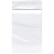 Plymor 2" x 3" (Pack of 100), 2 Mil Zipper Reclosable Plastic Bags