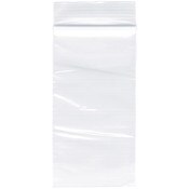 Plymor 2" x 4" (Pack of 100), 2 Mil Zipper Reclosable Plastic Bags