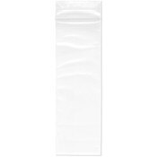 Plymor 2" x 6" (Pack of 100), 2 Mil Zipper Reclosable Plastic Bags