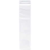 Plymor 2" x 9" (Pack of 100), 2 Mil Zipper Reclosable Plastic Bags