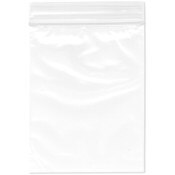 Plymor 3.5" x 4.5" (Pack of 100), 2 Mil Zipper Reclosable Plastic Bags