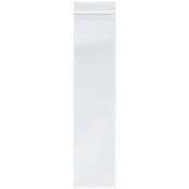 Plymor 3" x 12" (Pack of 100), 2 Mil Zipper Reclosable Plastic Bags