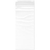 Plymor 3" x 7" (Pack of 100), 2 Mil Zipper Reclosable Plastic Bags