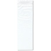 Plymor 3" x 9" (Pack of 100), 2 Mil Zipper Reclosable Plastic Bags
