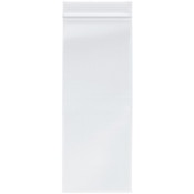 Plymor 4" x 10" (Pack of 100), 2 Mil Zipper Reclosable Plastic Bags