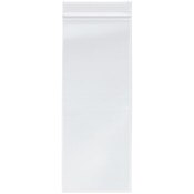 Plymor 4" x 10" (Pack of 100), 2 Mil Zipper Reclosable Plastic Bags