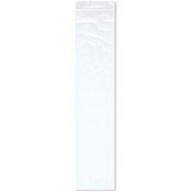 Plymor 4" x 18" (Pack of 100), 2 Mil Zipper Reclosable Plastic Bags
